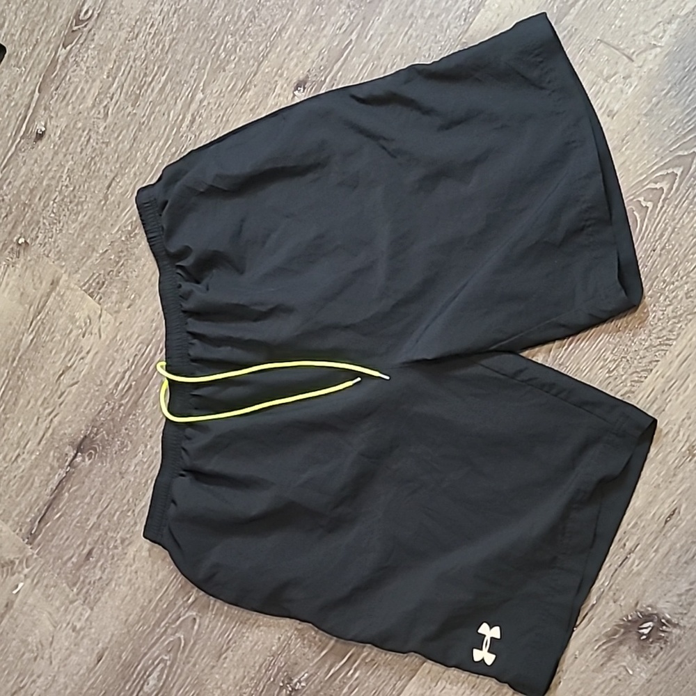 Under Armour Navy Athletic Fitted Heatgear Shorts 2XL XXL